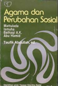Image of AGAMA DAN PERUBAHAN SOSIAL