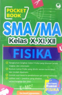 Image of POCKET BOOK : SMA/MA KELAS X,XI,XII FISIKA