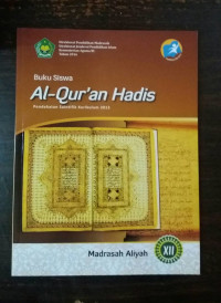 Image of AL-QUR'AN HADIS MADRASAH ALIYAH XII [BUKU SISWA]