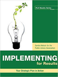 Image of IMPLEMENTING
for Results
Your Strategic Plan in Action