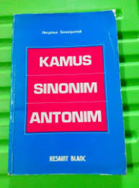 Image of KAMUS SINONIM ANTONIM