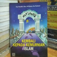 Image of KEMBALI KEPADA KEMURNIAN ISLAM
