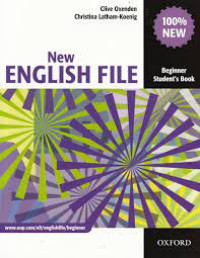 Image of NEW ENGLISH FILE : BEGINNER STUDENT'S BOOK