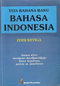 Image of TATA BAHASA BAKU BAHASA INDONESIA