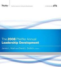 Image of THE 2008 PFEIFFER
ANNUAL
Leadership Development