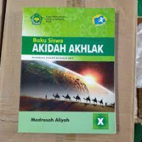 Image of AKIDAH AKHLAK MADRASAH ALIYAH X  (BUKU SISWA)