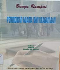 Image of Bunga rampai pendidikan agama dan keagamaan