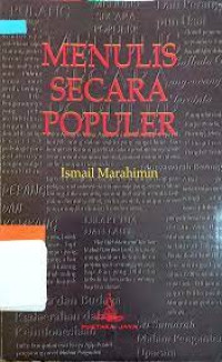 Image of Menulis secara populer